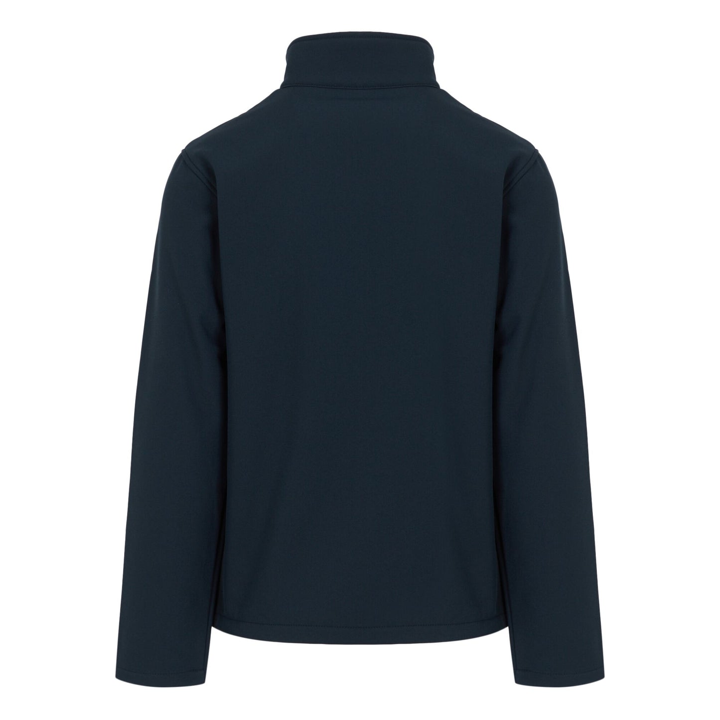 Navy-Classic Red - Back - Regatta Professional Mens Plain Double Layered Soft Shell Jacket