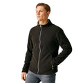 Black-Mineral Grey - Side - Regatta Mens Ascender Fleece Jacket