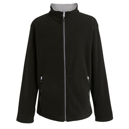 Black-Mineral Grey - Front - Regatta Professional Mens Fleece Jacket