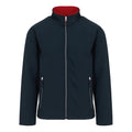 Navy-Classic Red - Front - Regatta Professional Mens Fleece Jacket