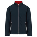Navy-Classic Red - Front - Regatta Professional Mens Fleece Jacket