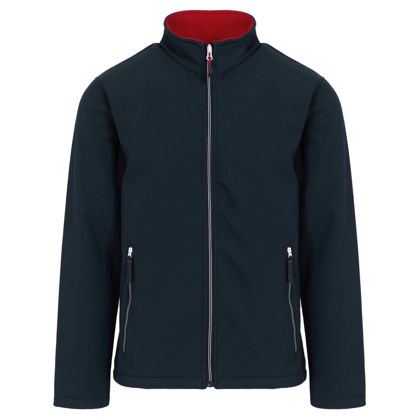 Navy-Classic Red - Front - Regatta Professional Mens Fleece Jacket