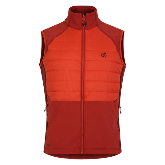 Cinnamon-Tuscan Red - Front - Dare 2B Mens Descending Gilet