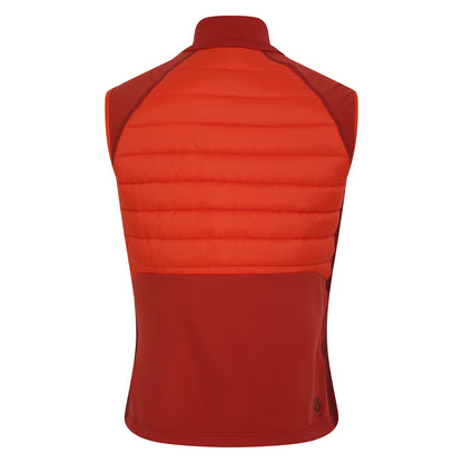 Cinnamon-Tuscan Red - Back - Dare 2B Mens Descending Gilet