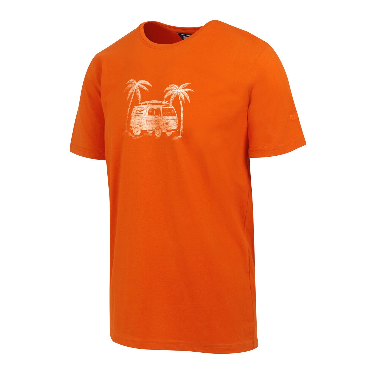 Rusty Orange - Side - Regatta Mens Cline VIII T-Shirt