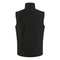 Black-Mineral Grey - Back - Regatta Professional Mens Softshell 2 Layer Body Warmer