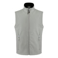 Mineral Grey-Black - Front - Regatta Mens Ascender Softshell 2 Layer Body Warmer