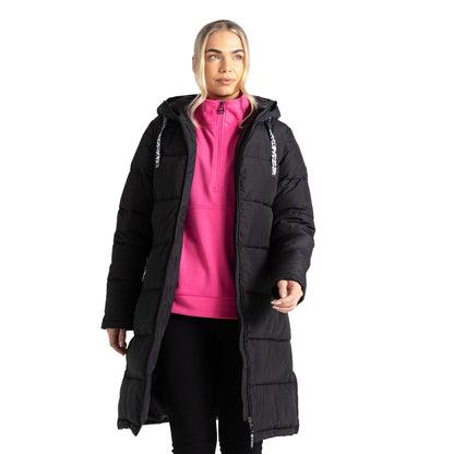 Black - Side - Dare 2B Womens-Ladies Amble Padded Jacket