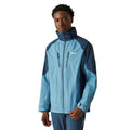 Coronet Blue-Moonlight Denim - Lifestyle - Regatta Mens Calderdale V Waterproof Jacket