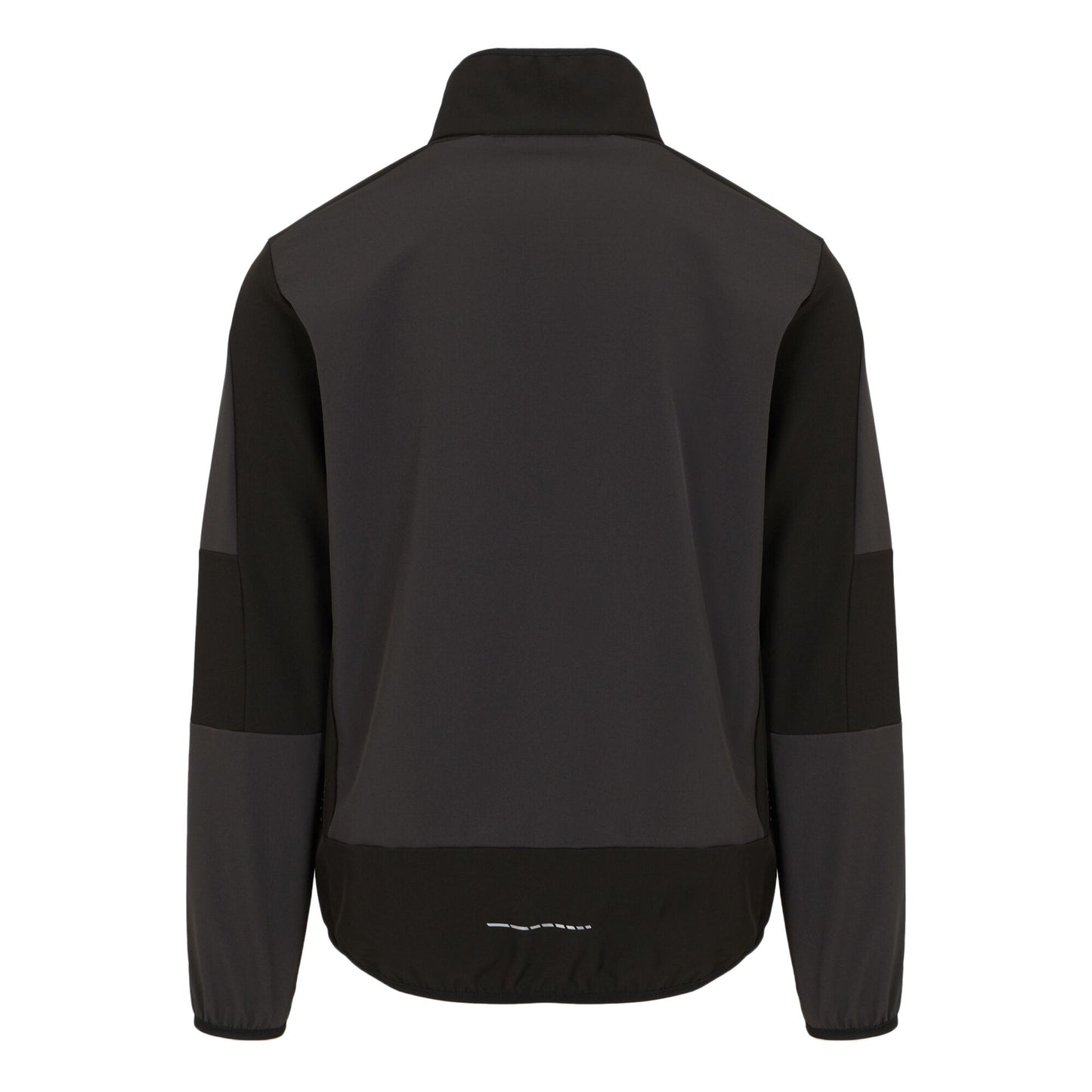 Ash-Black - Back - Regatta Professional Unisex Adult 2 Layer Soft Shell Jacket