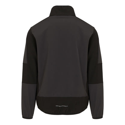 Ash-Black - Back - Regatta Professional Unisex Adult 2 Layer Soft Shell Jacket