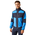 Strong Blue-Navy - Side - Regatta Professional Unisex Adult 2 Layer Soft Shell Jacket
