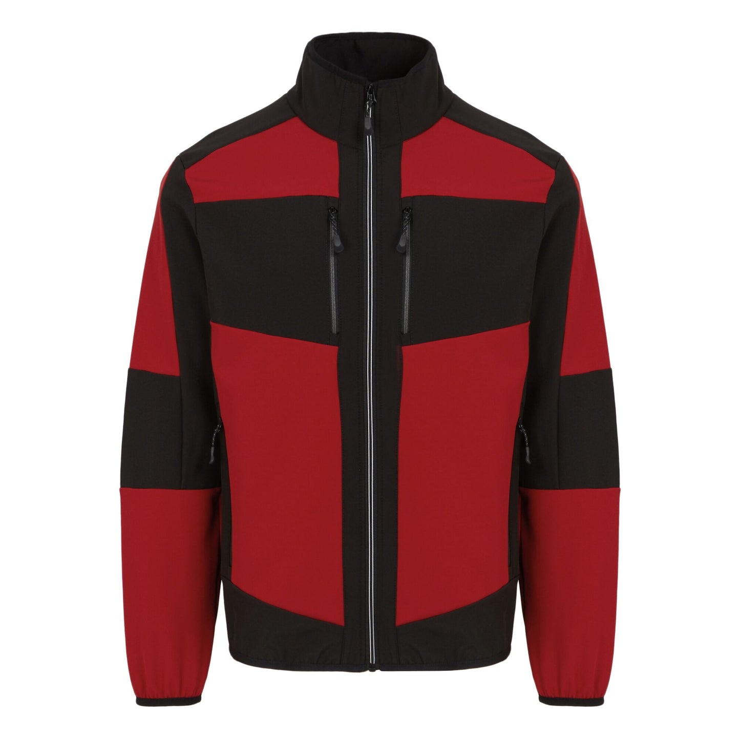 Classic Red-Black - Front - Regatta Professional Unisex Adult 2 Layer Soft Shell Jacket