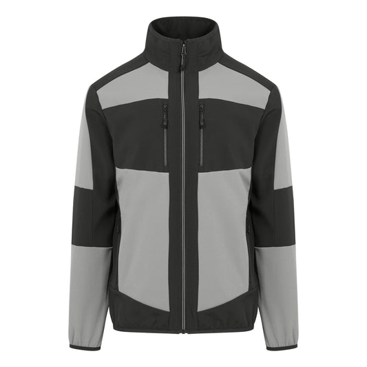 Mineral Grey-Ash - Front - Regatta Professional Unisex Adult 2 Layer Soft Shell Jacket