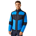 Strong Blue-Navy - Side - Regatta Professional Mens Thermal Hybrid Jacket