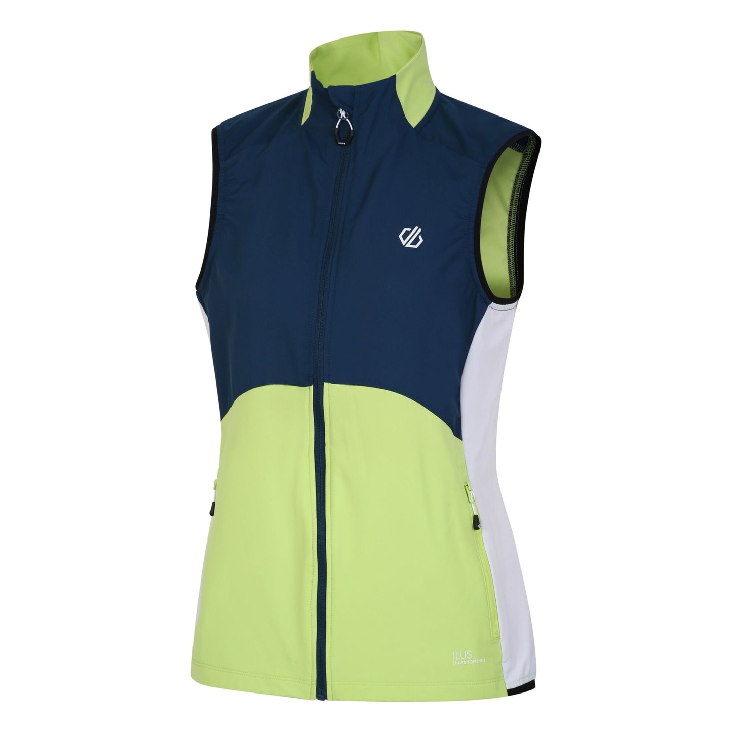 Sharp Green-Moonlight Denim - Side - Regatta Womens-Ladies Avidly Softshell Gilet