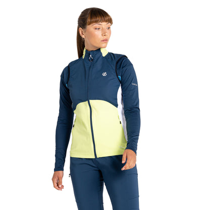 Sharp Green-Moonlight Denim - Lifestyle - Regatta Womens-Ladies Avidly Softshell Gilet
