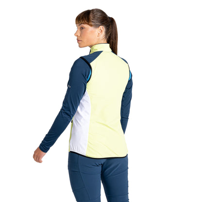 Sharp Green-Moonlight Denim - Pack Shot - Regatta Womens-Ladies Avidly Softshell Gilet