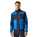 Strong Blue-Navigate-Navy - Side - Regatta Professional Unisex Adult Knitted Stretch Midlayer