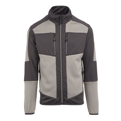 Mineral Grey-Ash - Front - Regatta Professional Unisex Adult Knitted Stretch Midlayer