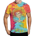 Multicoloured - Front - Grateful Dead Unisex Adult Bertha Frame Tie Dye T-Shirt