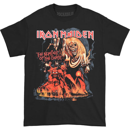 Black - Front - Iron Maiden Unisex Adult Number Of The Beast Graphic T-Shirt