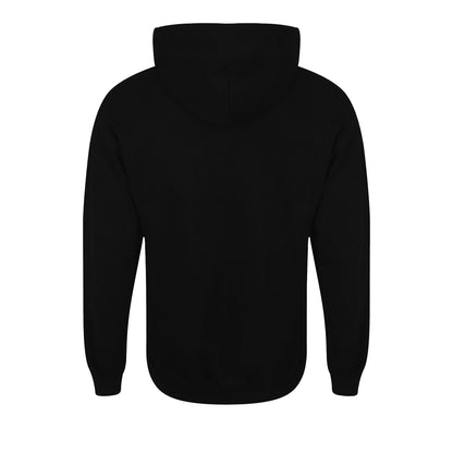 Black - Back - Iron Maiden Unisex Adult The Trooper Hoodie