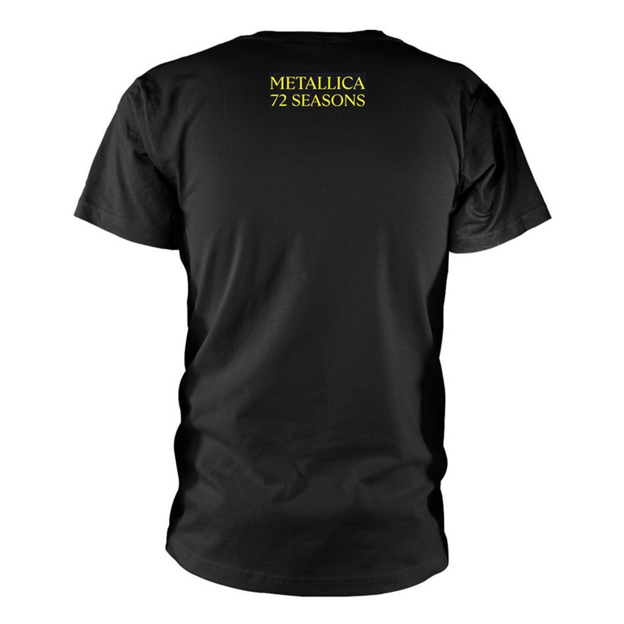 Black - Back - Metallica Unisex Adult 72 Seasons Cotton T-Shirt