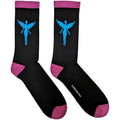 Black-Purple-Blue - Front - Nirvana Unisex Adult In Utero Angel Ankle Socks