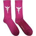 Pink-White - Front - Nirvana Unisex Adult In Utero Angel Ankle Socks