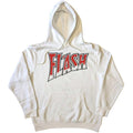 White - Front - Queen Unisex Adult Flash Pullover Hoodie
