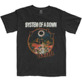 Black - Front - System Of A Down Unisex Adult BYOB Classic Cotton T-Shirt