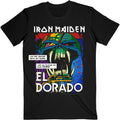 Black - Front - Iron Maiden Unisex Adult El Dorado T-Shirt