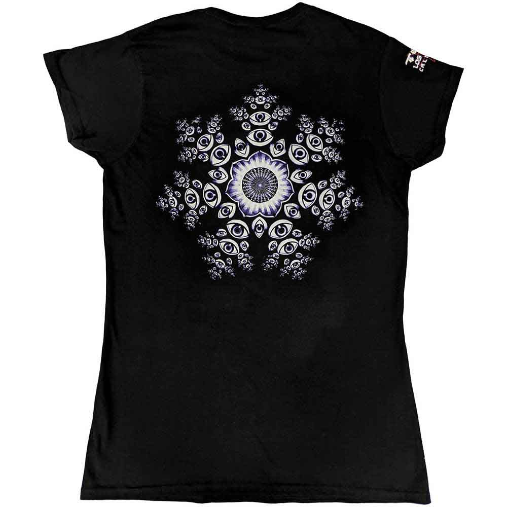 Black - Back - Tool Womens-Ladies All-Seeing Tour 2022 T-Shirt