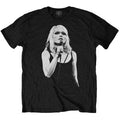 Black - Front - Debbie Harry Unisex Adult Open Mic Cotton T-Shirt