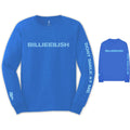 Mid Blue - Front - Billie Eilish Unisex Adult Don´t Smile At Me Long-Sleeved T-Shirt