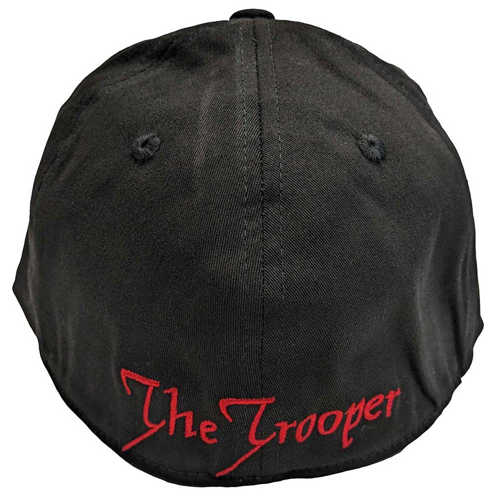 Black - Back - Iron Maiden Unisex Adult The Trooper Baseball Cap