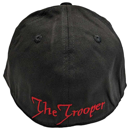 Black - Back - Iron Maiden Unisex Adult The Trooper Baseball Cap