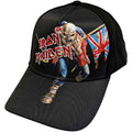 Black - Front - Iron Maiden Unisex Adult The Trooper Baseball Cap