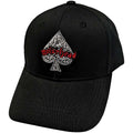 Black-White-Red - Front - Motorhead Unisex Adult Ace Of Spades Baseball Cap