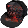 Black-Red - Front - Slayer Unisex Adult Spider Web Snapback Baseball Cap