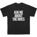 Black - Front - The Hives Unisex Adult Ask Me T-Shirt