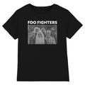 Black - Front - Foo Fighters Unisex Adult Old Band Photo T-Shirt