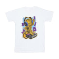 White - Front - Guardians Of The Galaxy Unisex Adult Groot Dancing T-Shirt