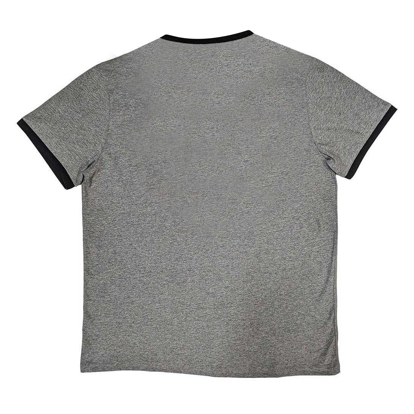 Grey-Black - Back - Wu-Tang Clan Unisex Adult Logo T-Shirt