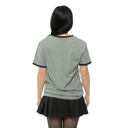 Grey-Black - Lifestyle - Wu-Tang Clan Unisex Adult Logo T-Shirt