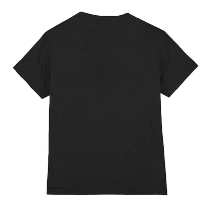Black - Back - The Punisher Unisex Adult Distressed Logo T-Shirt