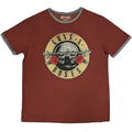 Red - Front - Guns N Roses Unisex Adult Classic Logo T-Shirt