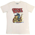 Sand - Front - Ghost Rider Unisex Adult Bike T-Shirt
