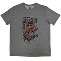 Grey - Front - Red Hot Chilli Peppers Unisex Adult In The Flesh Cotton T-Shirt